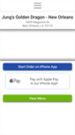 Mobile Screenshot of jungschinese.com